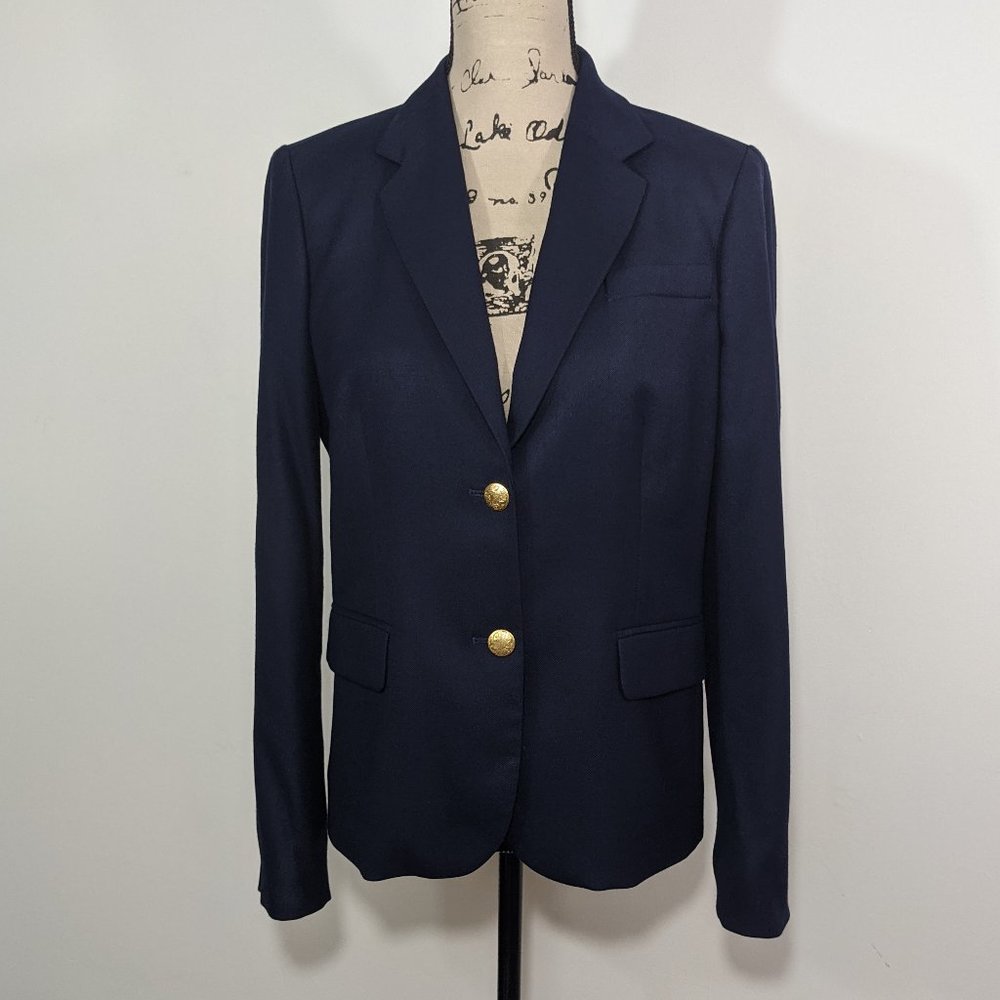 J. Crew  Blue Keating Blazer 28639 Jacket 8